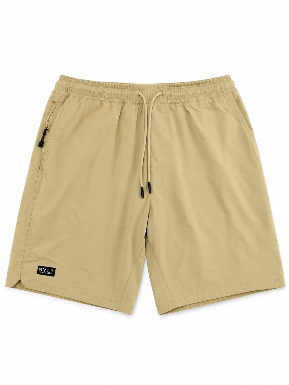 BYLT Basics Yellow Performance Drawstring Shorts